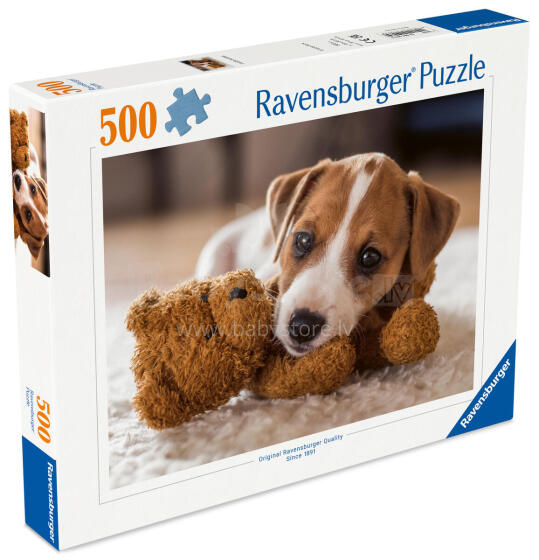 Пазл Ravensburger 500 деталей: Милый щенок