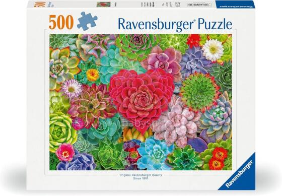 Ravensburger Puzzle 500 Pieces: Succulent Love