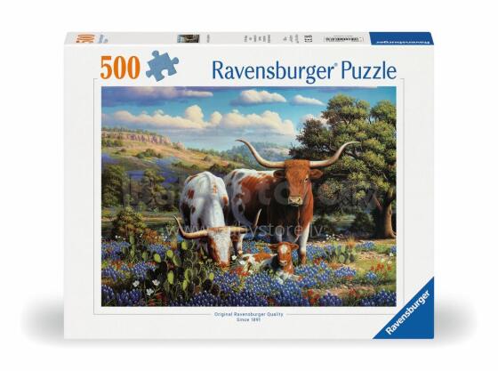 Ravensburger Puzzle 500 pc Loving Cattle