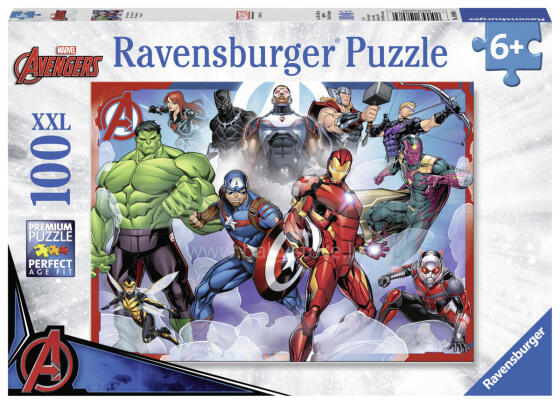 Пазл Ravensburger 100 деталей Мстители