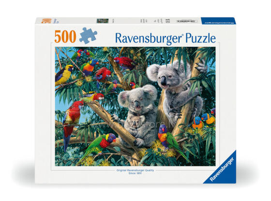 Ravensburger Puzzle 500 pc Koalas on a Tree