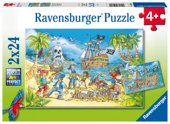 Ravensburger Puzzle 2x24 pc Pirates
