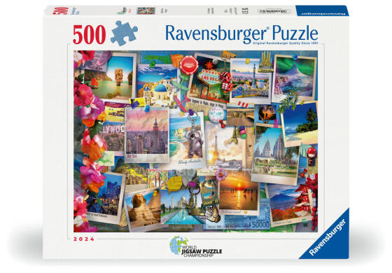 Ravensburger Puzzle 500 pc Postcards 