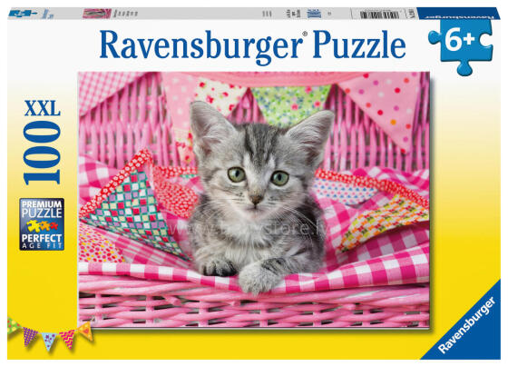 Ravensburger Puzzle 100 pc Cute Kitten