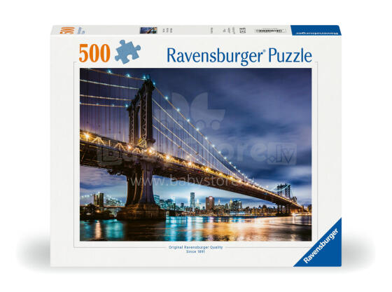 Ravensburger Puzzle 500 pc Sleepless City New York