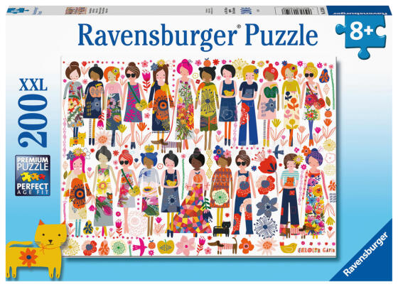 Ravensburger Puzzle 200 pc Flowers and Friends