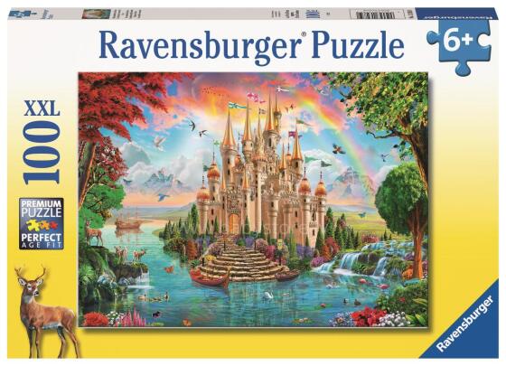 Ravensburger puzzle 100 pc Rainbow castle