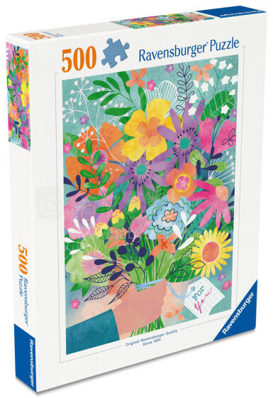 Пазл Ravensburger 500 деталей: Цветы для вас