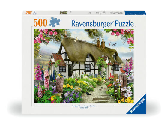 Ravensburger puzle 500 gab. Māja dabā
