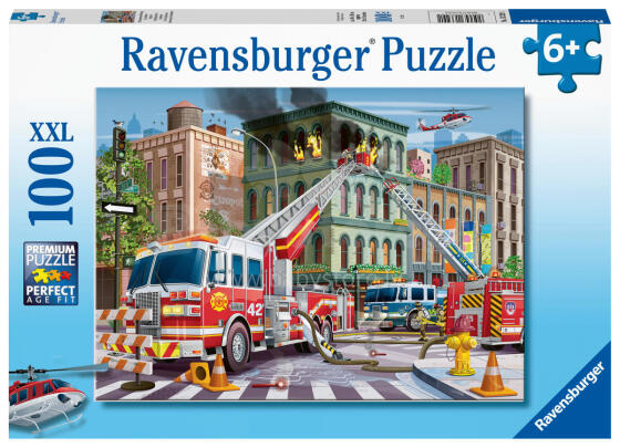 Ravensburger puzzle 100 pc Fire Trucks