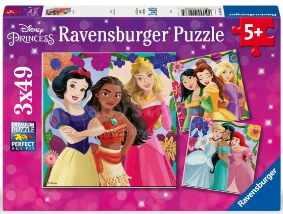 Ravensburger Puzzle 3x49 pc Disney Princesses