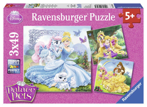 
Ravensburger Puzzle  3x49 pc Princesses