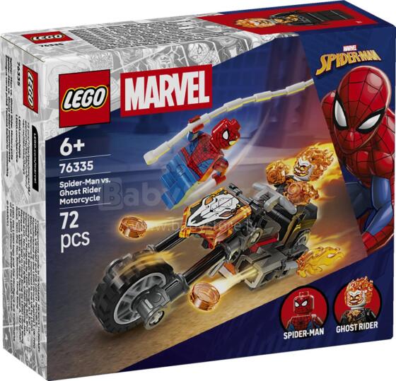 LEGO Super Heroes Spider-Man vs. Ghost Rider Motorcycle