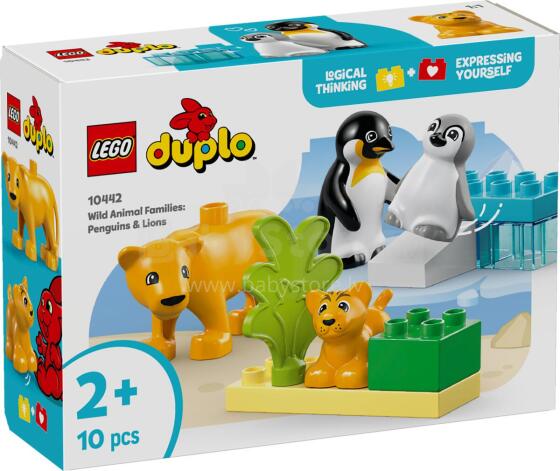 LEGO DUPLO Дикие животные: Пингвины и львы