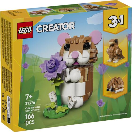 LEGO Creator Cute Hamster with a Flower