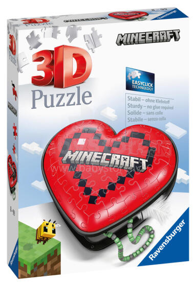 Ravensburger 3D Jewelry Box Minecraft