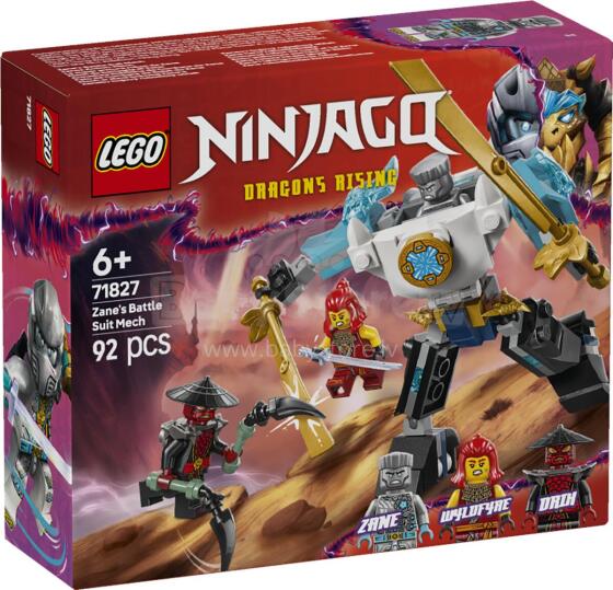 LEGO Ninjago Zane cīņas tērpa mehānisms