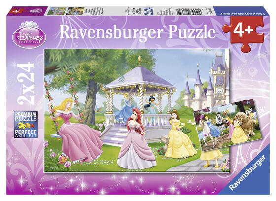 Ravensburger Puzzle 2x24 pc Disney Magical Princesses 