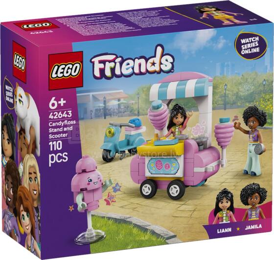 LEGO Friends Candyfloss Stand and Scooter