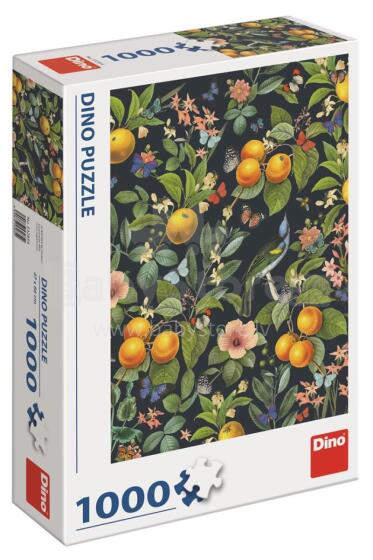 Dino Puzzle 1000 pc Blooming Oranges