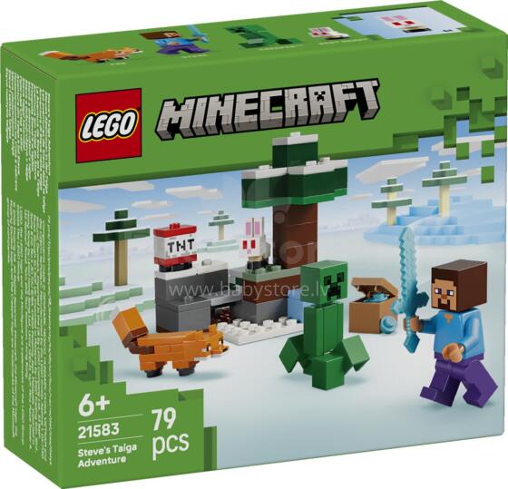 LEGO Minecraft Steve's Taiga Adventure