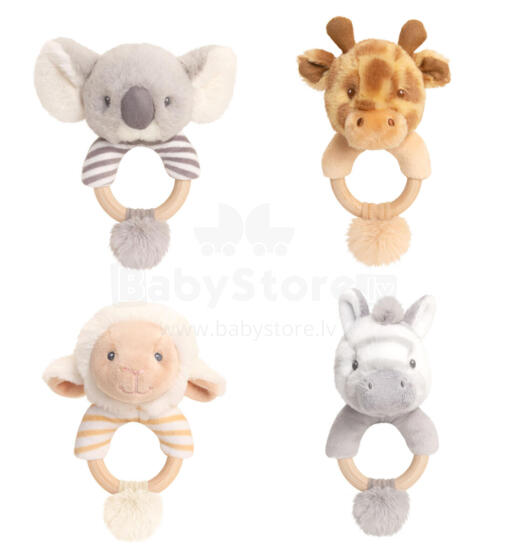 Keel Toys Soft Baby Rattle 14 cm