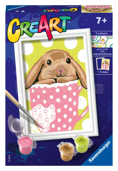 
Ravensburger Paint by Numbers Bunny in a Cup