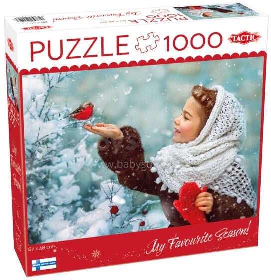 Tactic puzzle 1000 pc Girl with Red Paws