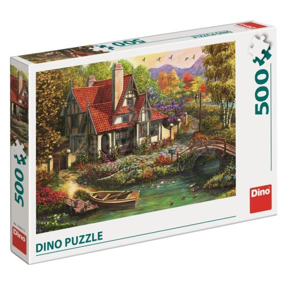 Dino puzle 500 gabaliņi Kotidža pie ezera