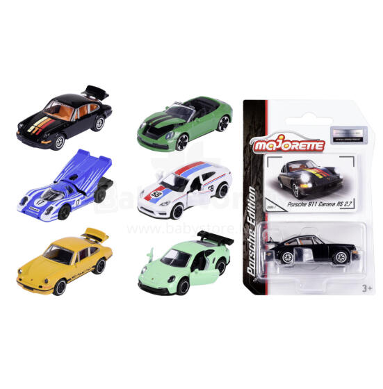 Majorette Porsche Motosport Premium 6-ass