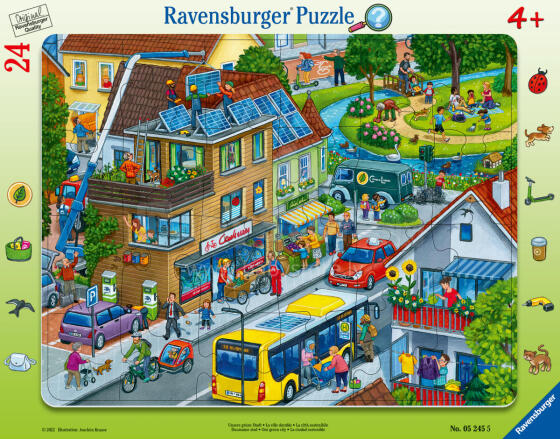
Ravensburger Frame Puzzle 24 pc Our village