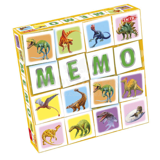 Tactic Board Game Memo Dinosaur  