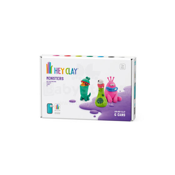 HEY CLAY modelēšanas māls Monstru izvēle