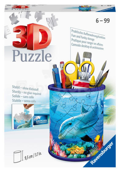 Ravensburger 3D Puzzle Pencil Cup Underwater World