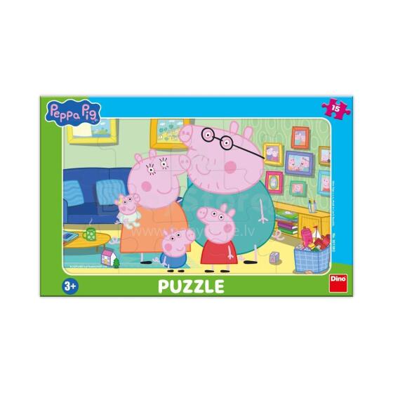 Dino Mazais Rāmja Pužlis: Peppa Lielajā Istabā