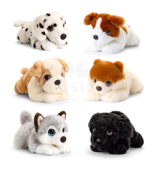 Keel Toys Signature Cuddle Puppies 25 cm - 6 Different