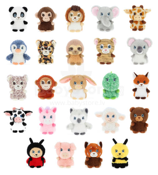 Keel Toys Mini Animals 10 cm 24 Different