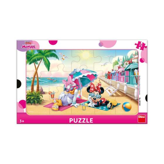 Dino Frame Puzzle 15 pc small Minni