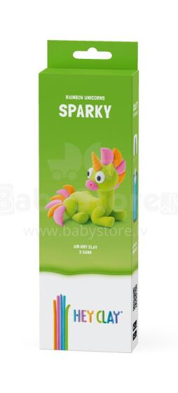 HEY CLAY Modeling Clay Unicorn Sparky 3 pc
