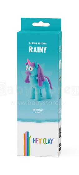 HEY CLAY Modeling Clay Unicorn Rainy 3 pc