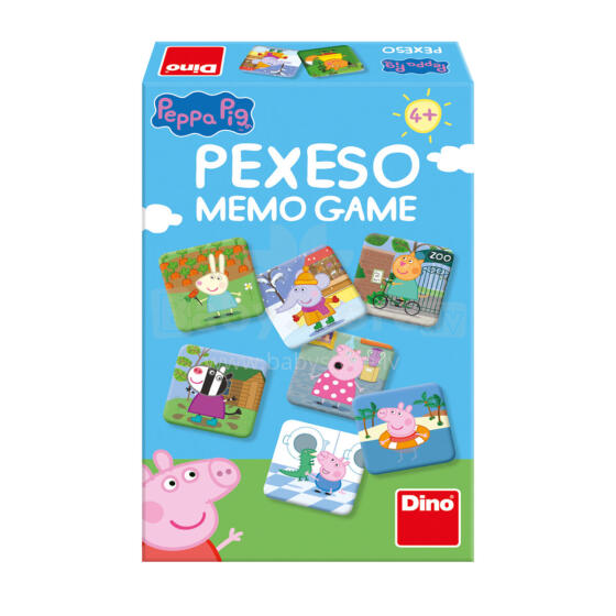 Dino galda spēle Memo Cūciņa Peppa