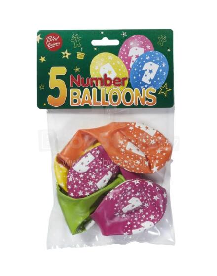 Bini numurs 1 baloni, 5 gabali