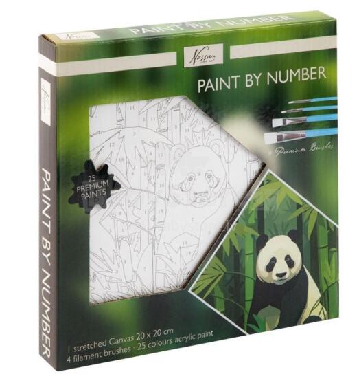 Grafix värvi numbri järgi Panda