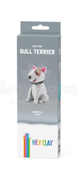 HEY CLAY Modeling Clay Bull Terrier 3 pc

