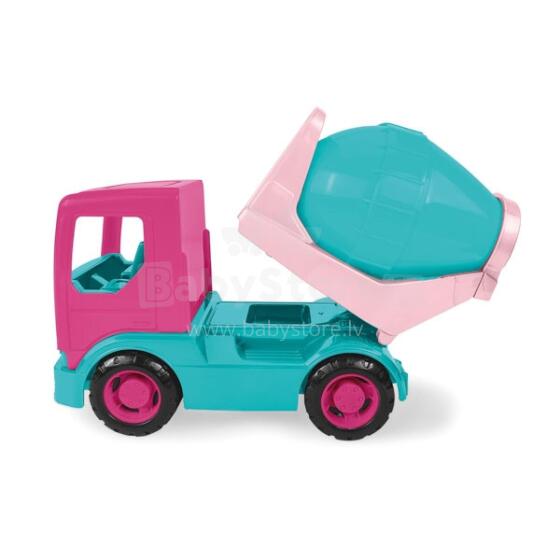 WADER 35333 Tech Truck Concrete Mixer Pink