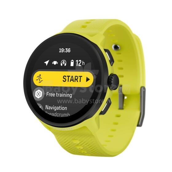 SUUNTO RUN LIME W/ SILICONE STRAP