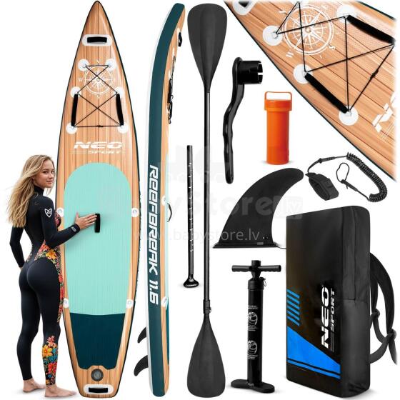 SUP Board Reefbreak 350 x 81 x 15 cm Neo-Sport 170314