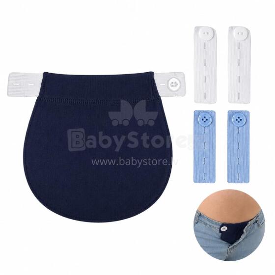 Bebe Basic Adjustable Extender Belt Art.294738 Navy