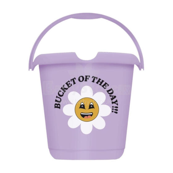 Spainis deko 10L Ilvie &amp;quot;Happy Flower&amp;quot; &Oslash;30x28cm violets