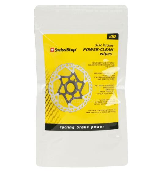 SWISSSTOP Disc Brake Power Clean Wipes